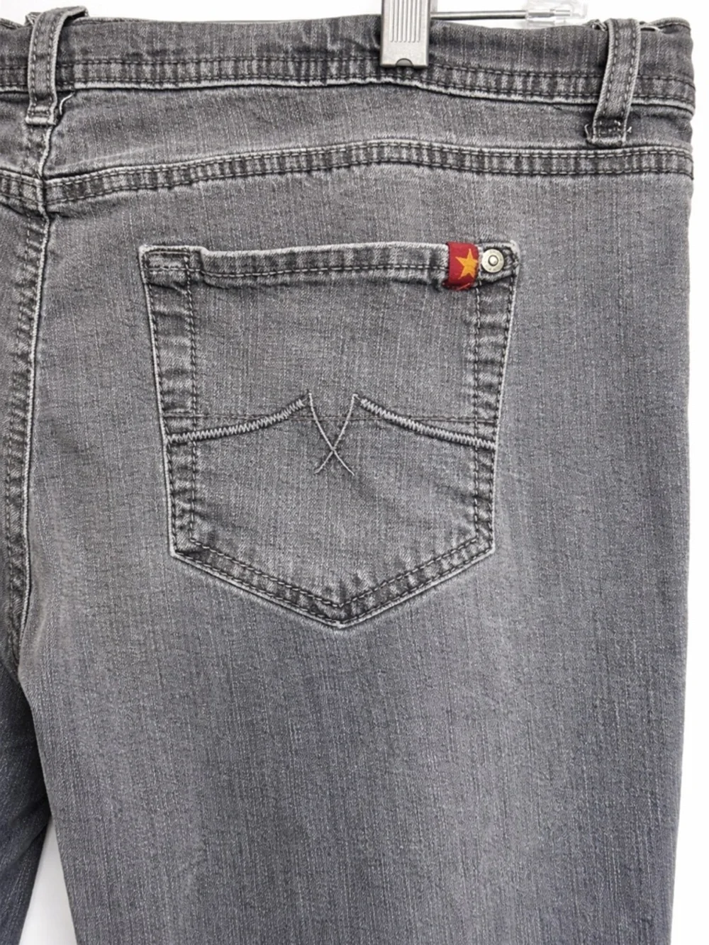 Jeanstar Bootcut Jeans Women Size 16 Short Stretch Mid Rise Denim - Picture 4 of 8